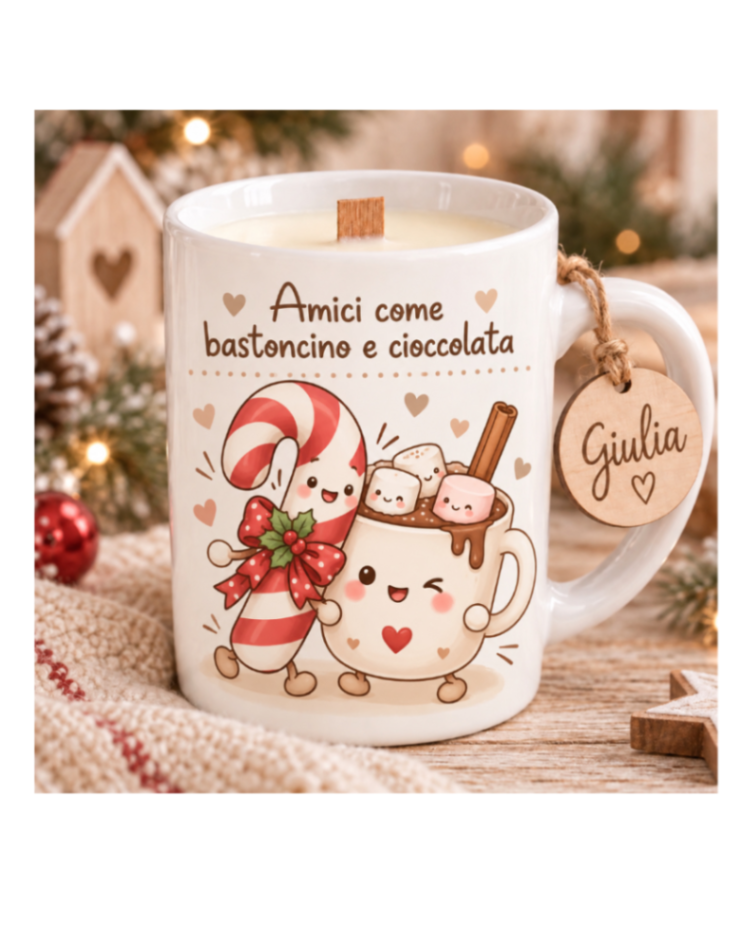 Candelazza bastoncino e cioccolata